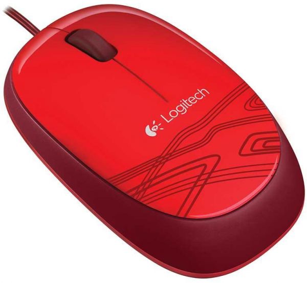 Logitech 910-002945 Mouse M105 - Red