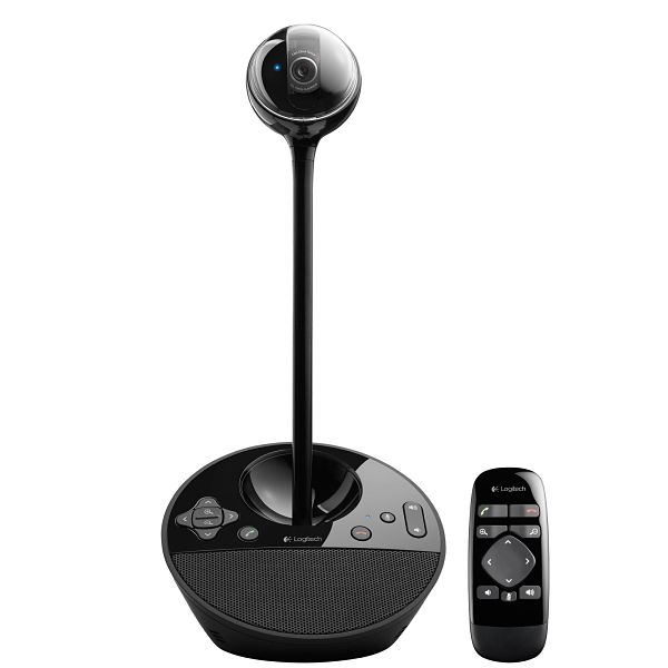 Logitech 960-000867 BCC950 Desktop 1080p Full HD video conferencing solution for private offices, home offices, 