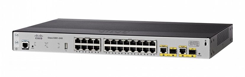 Cisco 891 with 2GE/2SFP  and 24 Switch Ports