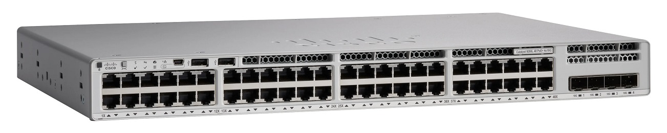 Cisco C9200-48PXG-E Catalyst 9200 48-port 8 x mGig PoE+, Network Essentials