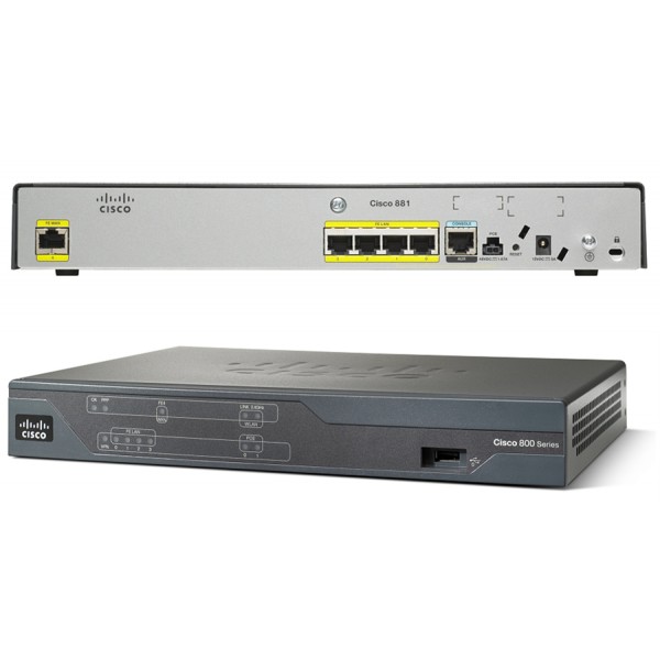 Shouki - Cisco 881 Ethernet Sec Router w/ Adv IP Services