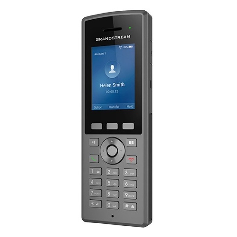 Grandstream WP825 ruggedized portable cordless Wi-Fi, 2 lines color screen IP phone