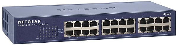 Netgear ProSafe™ 24 Port 10/100 Rackmount Switch