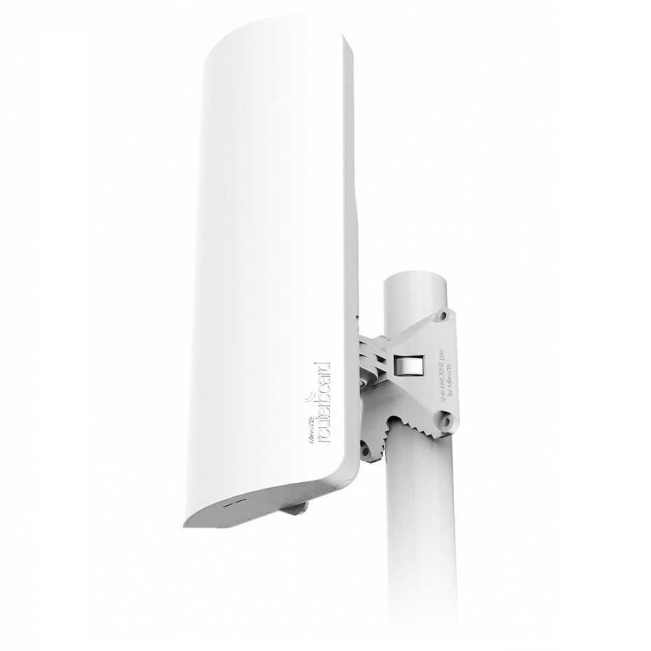 Mikrotik MantBox 52 15s-RBD22UGS-5HPacD2HnD-15S A dual-band 2.4/5 GHz base station with a powerful built-in sector antenna, PoE support
