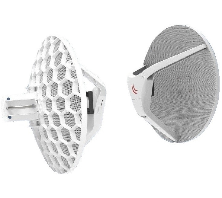 Mikrotik Wireless Wire Dish-RBLHGG-60adkit 2 Gb/s aggregate link up to 1500m without cables!