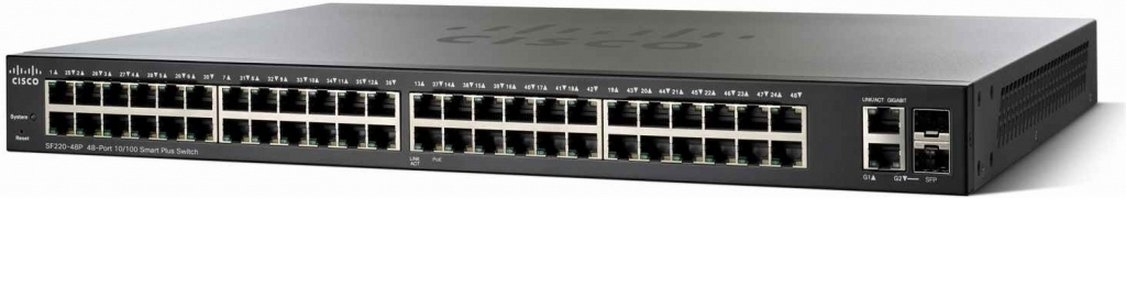 Cisco SF350-48P 48-port 10/100 POE Managed Switch