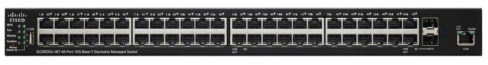 Cisco SG350XG-48T-K9 48-Port 10GBase-T Stackable Managed Switch