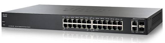 Cisco SLM2024PT SG 200-26P 26-port Gigabit PoE Smart Switch RF
