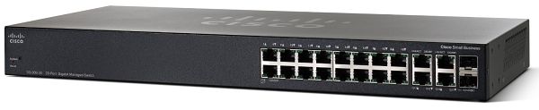Cisco SRW2016-K9 SG 300-20 20-port Gigabit Managed Switch