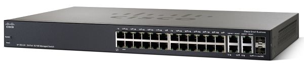 Cisco SRW224G4-K9 24-port 10/100 Managed Switch with Gigabit Uplink