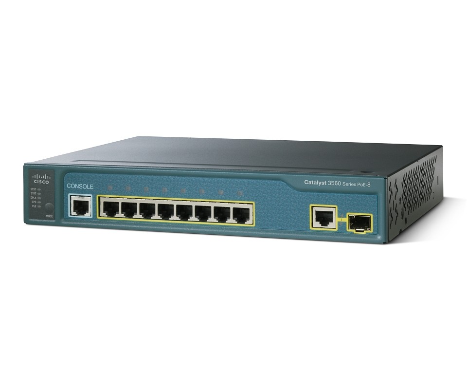 Catalyst 3560 Compact 8 10/100 PoE + 1 T/SFP; IP Base Image