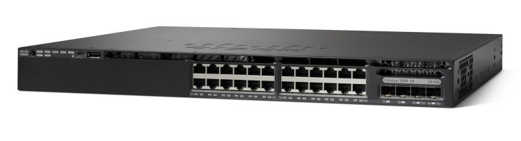 Cisco Catalyst 3650 24 Port PoE 4x1G Uplink IP Base