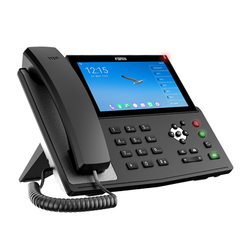 Fanvil X7A Android 9.0 operation system console phone,7 inch color touch screen