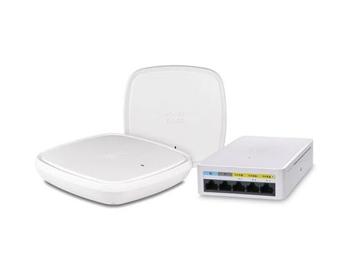 Cisco Catalyst 9105AX Wallplate Wi-Fi 6 Access Point, up to 1.488 Gbps data rates