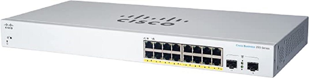 Cisco 16 Giga ports with 2 Gigabit SFP