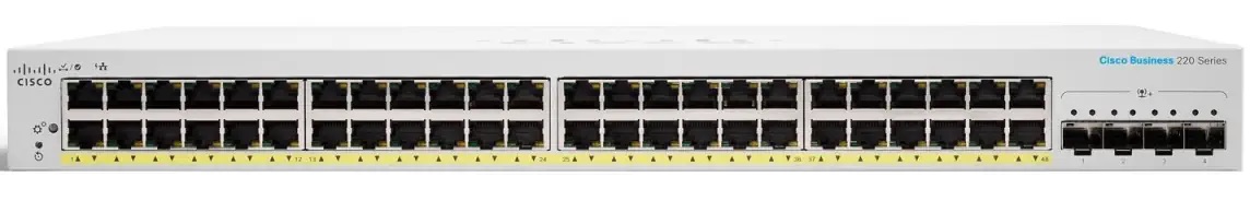 Cisco 48 Giga ports with 4 Gigabit SFP