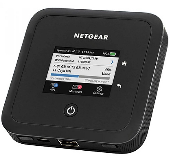 NETGEAR Nighthawk M5 5G WiFi 6 Mobile Router, AX1800, 4x4 MIMO