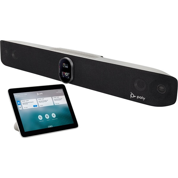 Poly Studio X70 Dual 4K lenses Video Conferencing Kit with TC8 Touchscreen Interface for Large Rooms, 7200-87300-001