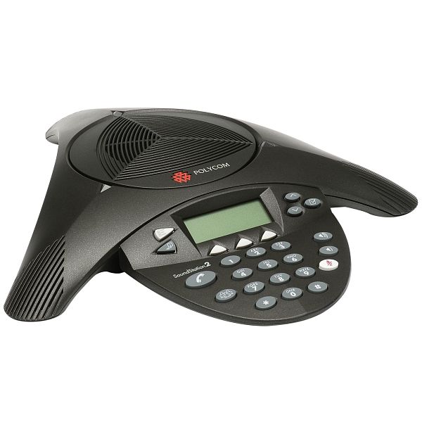 Polycom SoundStation2 Conference Phone, non expandable, w/display