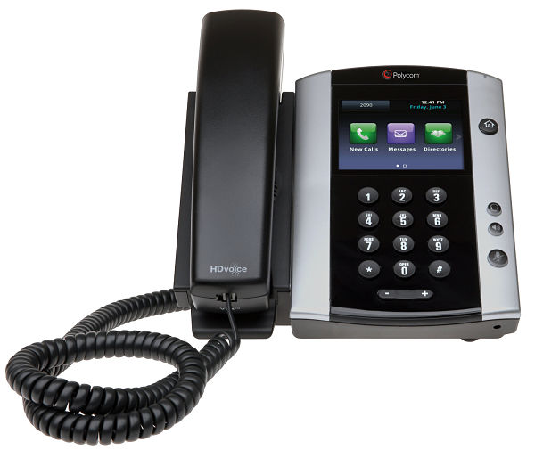 Polycom VVX 500, Skype For Business, POE 12 Lines