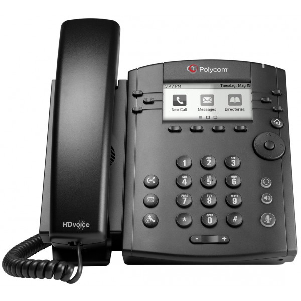 Microsoft Skype for Business/Lync edition VVX 310 6-line Desktop Phone with HDVoice ,GigE