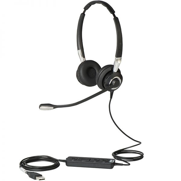 Jabra BIZ 2400 II Duo USB Mic. 82 NC, CC, UC