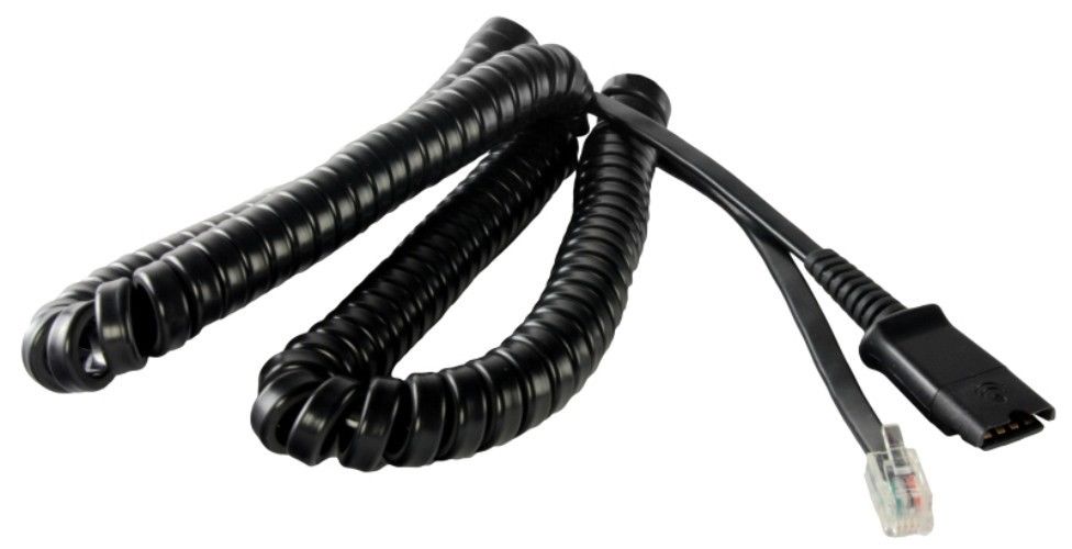 U10, Cable, Coil, QD-to-Modular Phone Jack (Audio Processor)