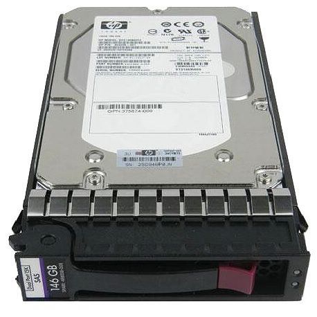 HP 146GB 15K SAS 3.5” Hot Plug Hard Drive