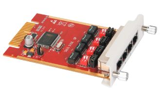 Zycoo 4BRI module with 4 BRI interface (For U80/100-V2)