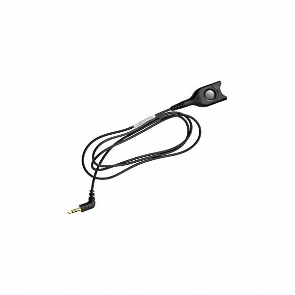CCEL 193-2 Dect/GSM Cable:EasyDisconnect with 100 cm cable to 3.5mm - 3 Pole jack plug w/o microphone damping