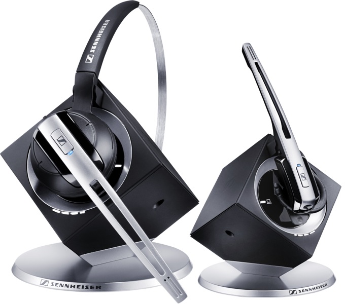 DW 10 ML - UK DW Office - DECT CAT-iq Wireless Office headset w/ base station,for desk phone and PC