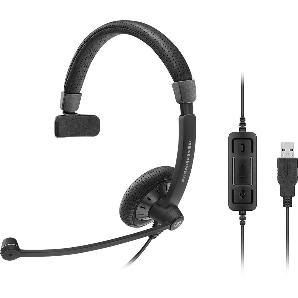 SC 40 USB MS BLACK Monaural UC headset with Call Control for Lync