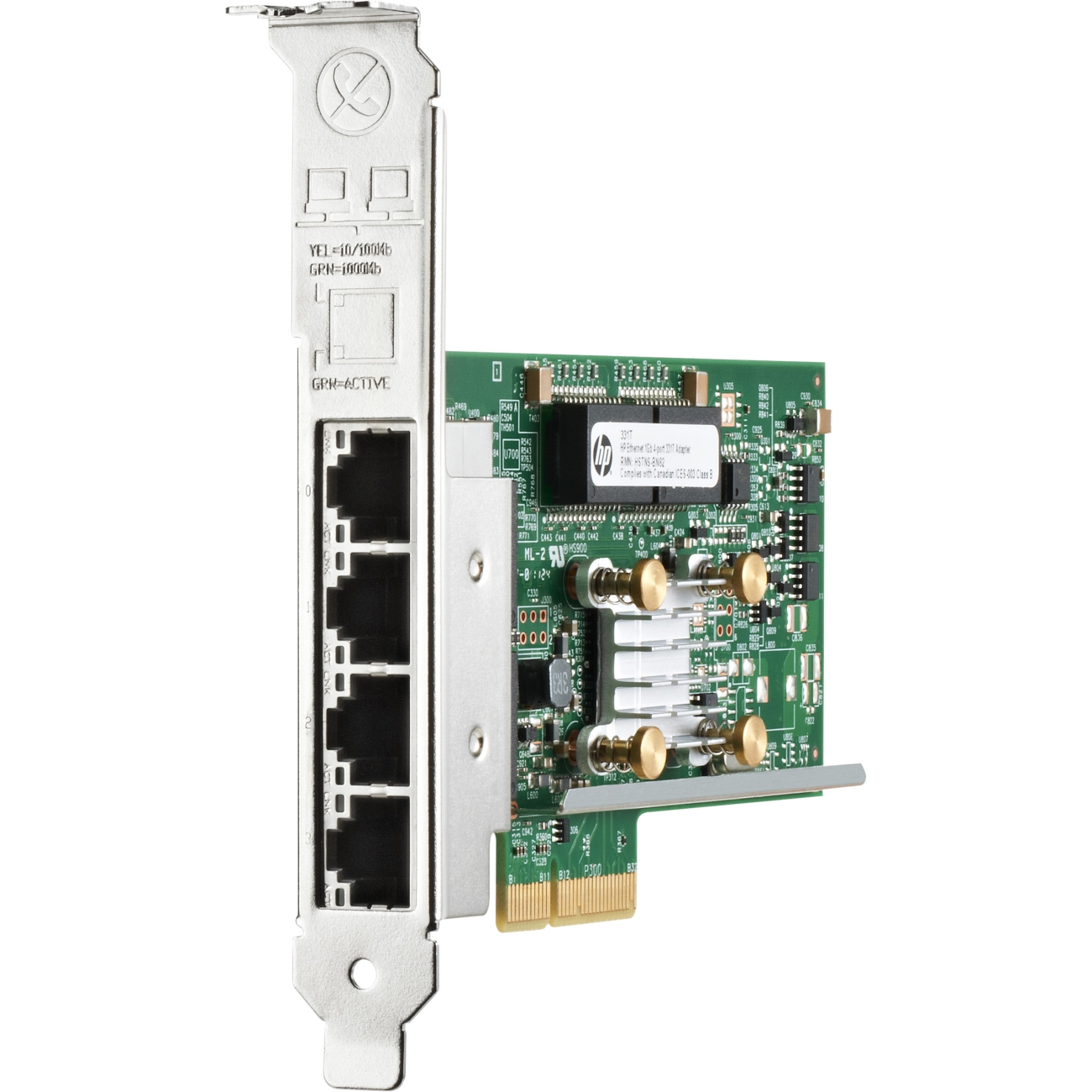 HP Ethernet 1Gb 4-­‐port 331T Adapter