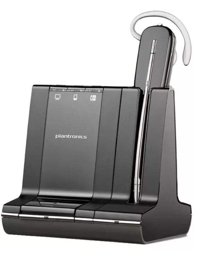 Plantronics Savi® W740 USB/Mobile/Fixed Phone DECT Headset - Convertible