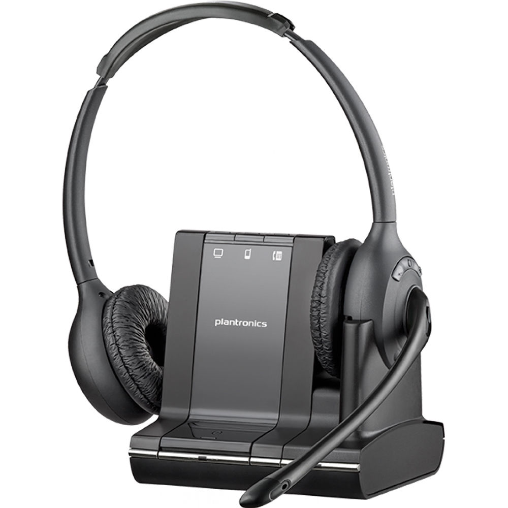 Plantronics Savi® W720-M USB/Mobile/Fixed Phone DECT Headset - Over the Head (Dubbeloors)