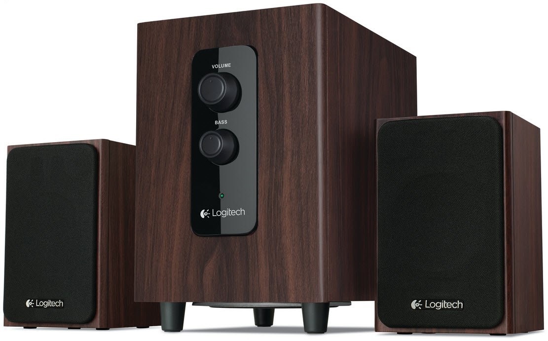 Z443 Speaker Wooden Multimedia (Black) 2.1 UK