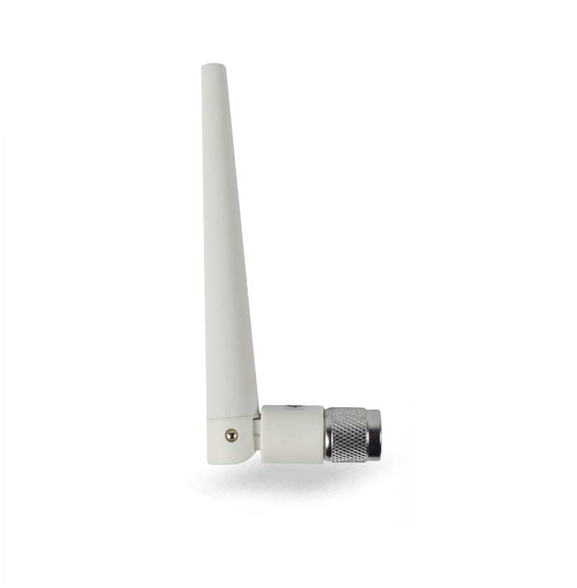 2.4 GHz 2.2 dBi Swivel Dipole Antenna White, RP-TNC