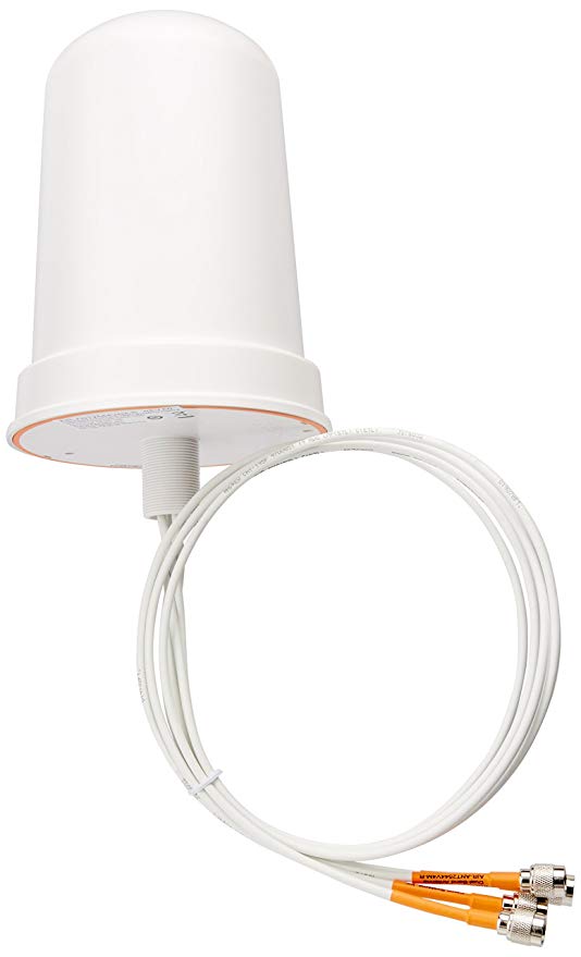 2.4GHz 4dBi/5GHz 4dBi Multi Mount Omni Ant., 4-port,RP- TNC