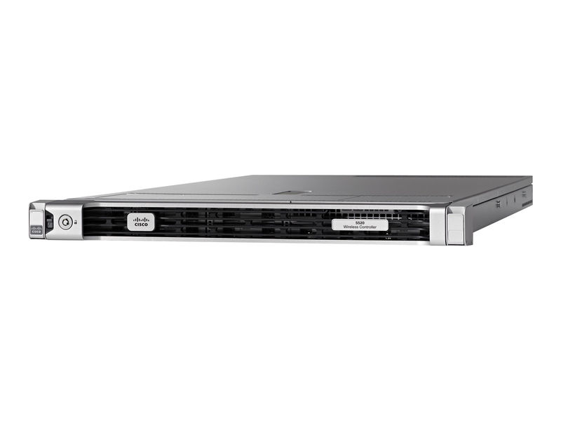 Cisco 5520 Wireless Controller supporting 50 APs w/rack kit 