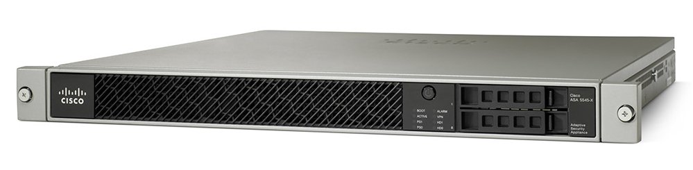 ASA 5545-X with SW, 8GE Data, 1GE Mgmt, AC, 3DES/AES