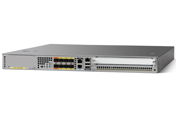 Cisco ASR1001-X Chassis, 6 built-in GE, Dual P/S, 8GB DRAM