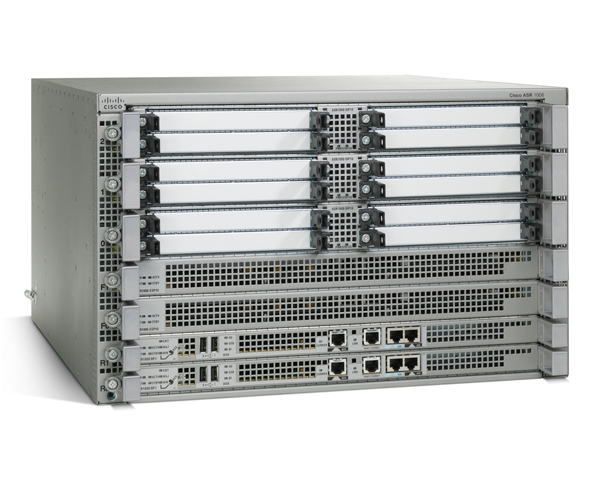 Cisco ASR1006 Chassis, Dual P/S REF
