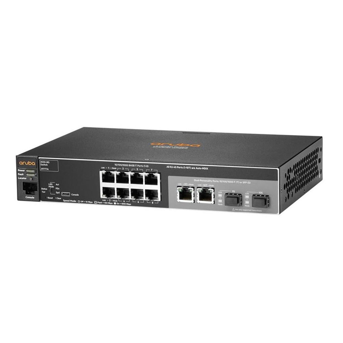 Aruba 2530-8G Managed 8-port Gigabit Ethernet Switch