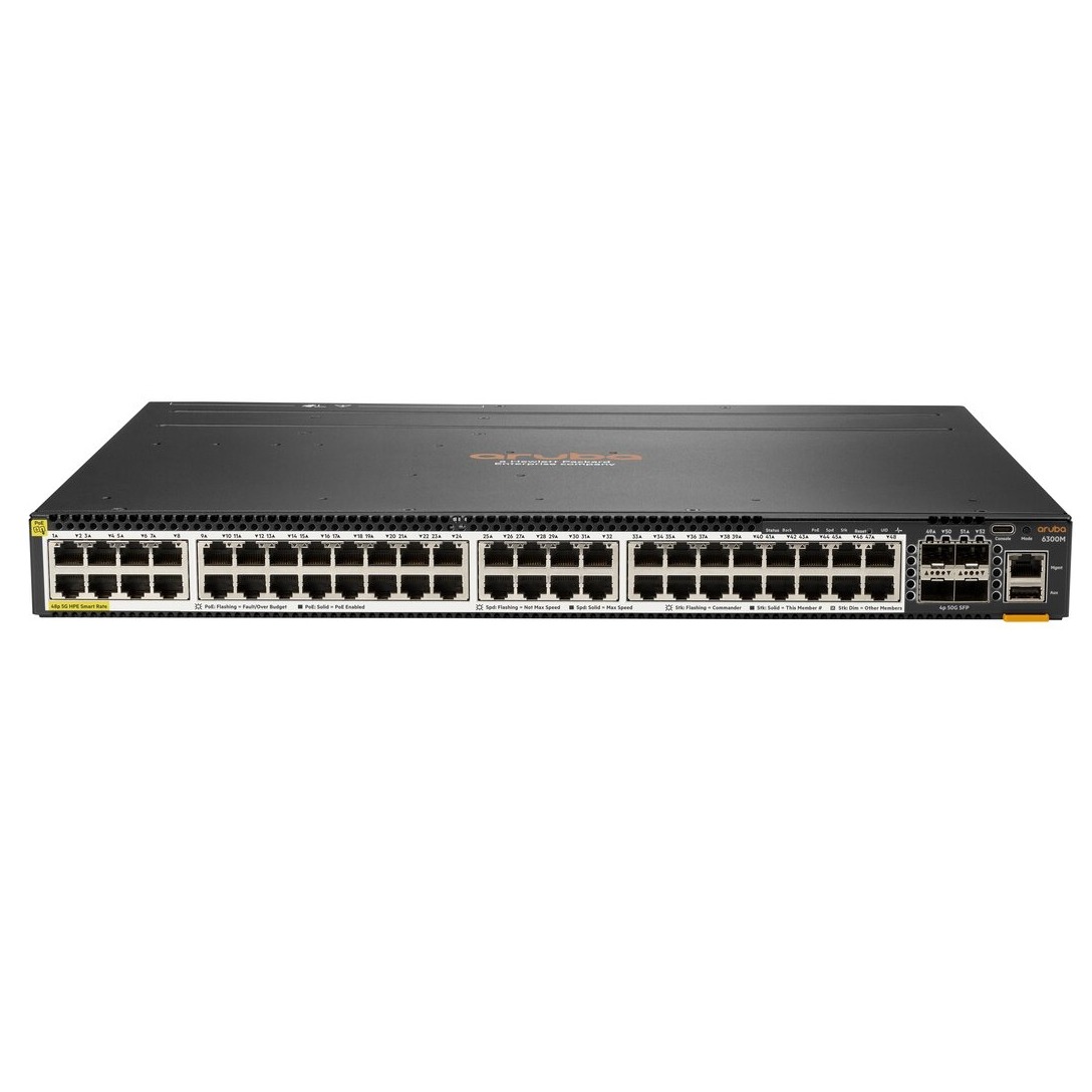 Aruba 6300M 48SR5 CL6 PoE 4SFP56 Swch.