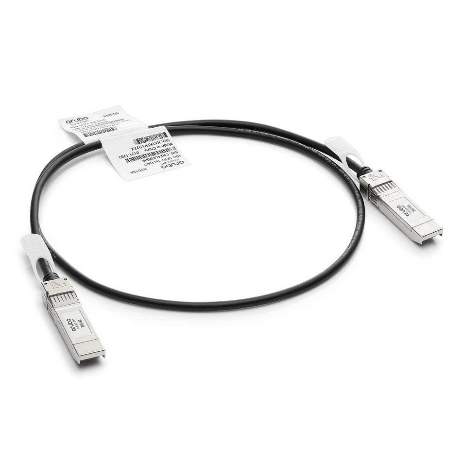 Aruba IOn 10G SFP+ to SFP+ 1m DAC Cable.