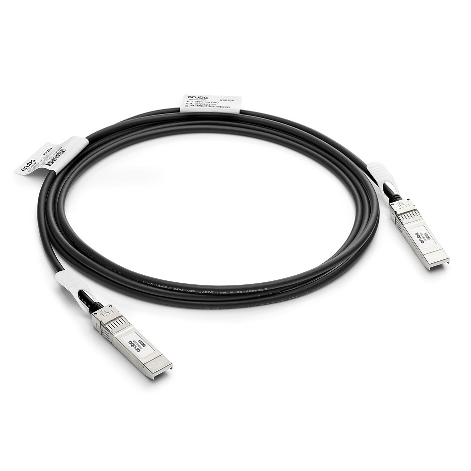 Aruba IOn 10G SFP+ to SFP+ 3m DAC Cable.