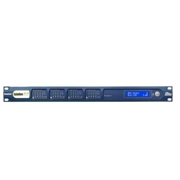 Networked I/O expander w/ BLU link chassis (no CobraNet™) with EU / UK  power cord and blanking plugs