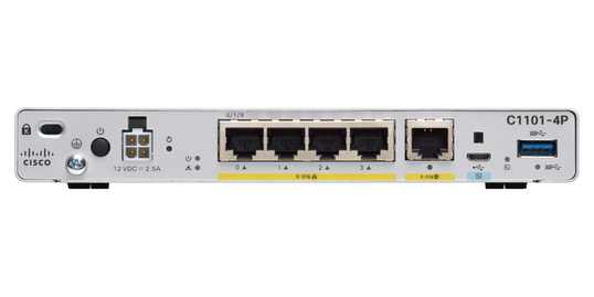 ISR 1101 4 Ports GE Ethernet WAN Router