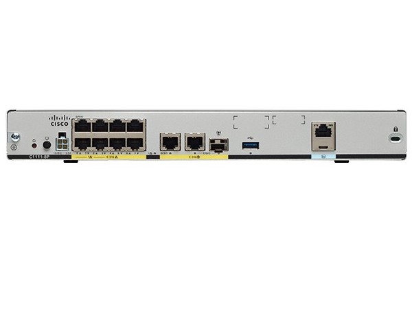 ISR 1100 8P Dual GE SFP Router w/ LTE Adv SMS/GPS EMEA & NA
