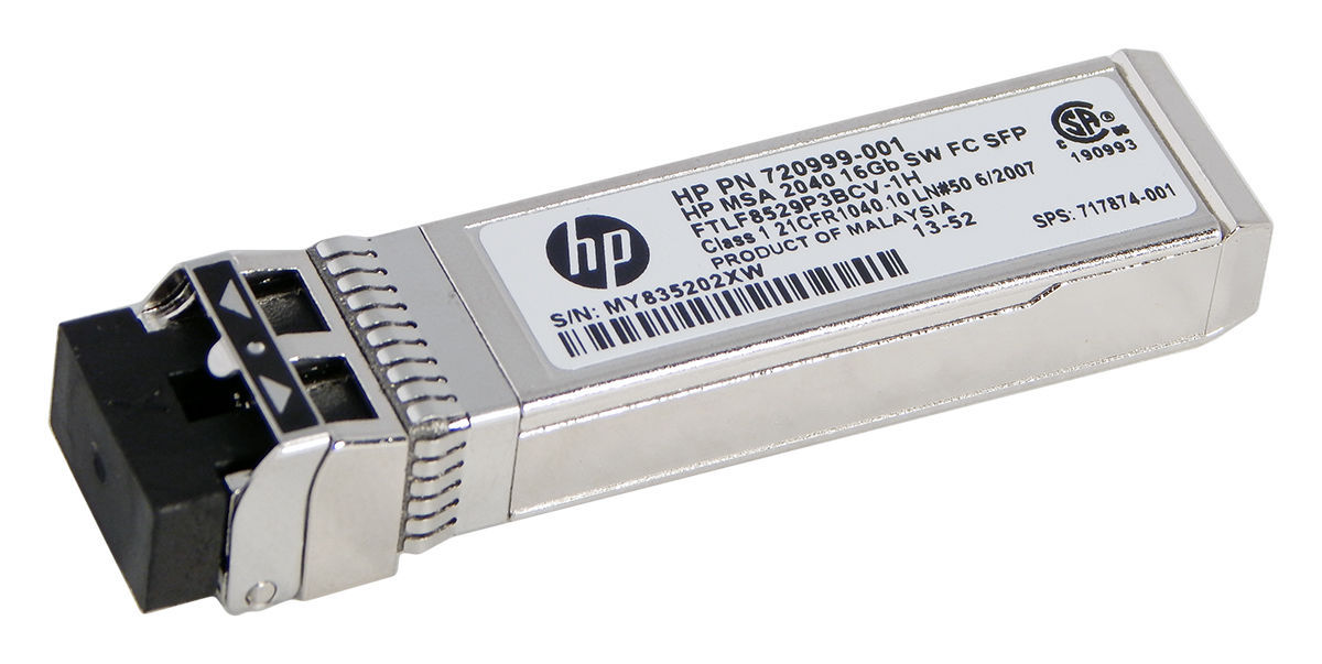 HPE MSA 16Gb Short Wave Fibre Channel SFP+ 4-pack Transceiver